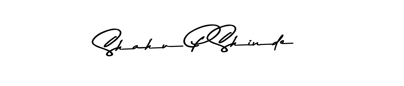 Use a signature maker to create a handwritten signature online. With this signature software, you can design (Asem Kandis PERSONAL USE) your own signature for name Shahu P Shinde. Shahu P Shinde signature style 9 images and pictures png