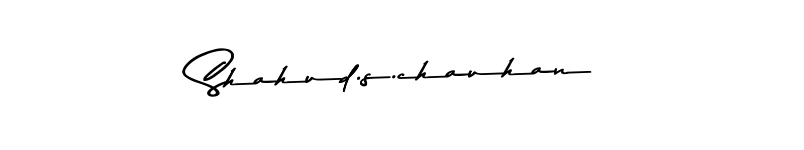 Similarly Asem Kandis PERSONAL USE is the best handwritten signature design. Signature creator online .You can use it as an online autograph creator for name Shahud.s.chauhan. Shahud.s.chauhan signature style 9 images and pictures png