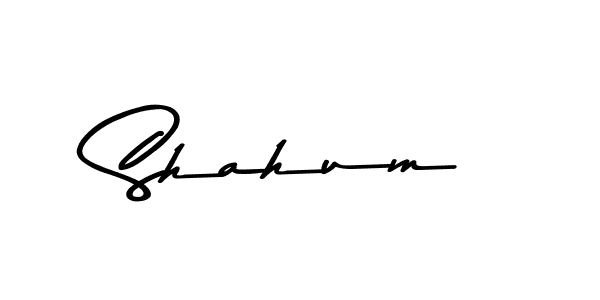 Shahum stylish signature style. Best Handwritten Sign (Asem Kandis PERSONAL USE) for my name. Handwritten Signature Collection Ideas for my name Shahum. Shahum signature style 9 images and pictures png