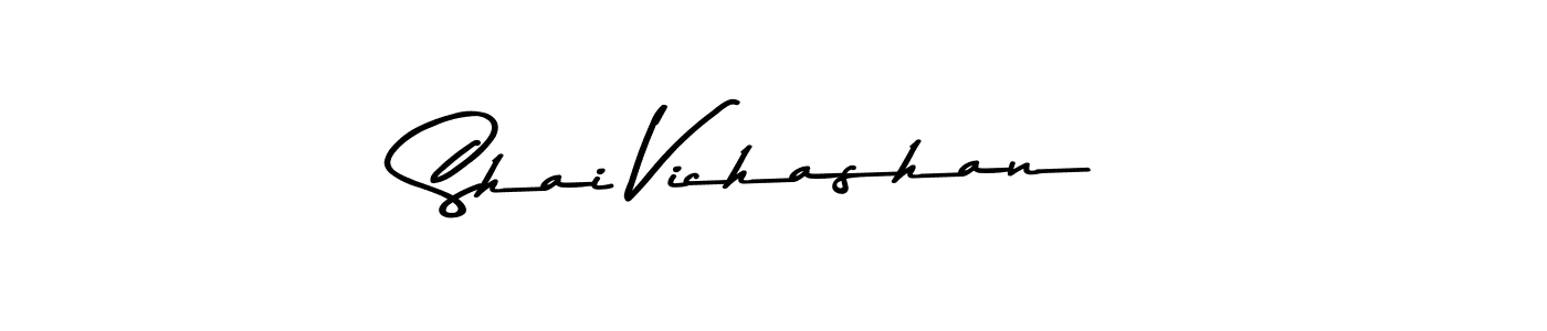 Make a beautiful signature design for name Shai Vichashan. With this signature (Asem Kandis PERSONAL USE) style, you can create a handwritten signature for free. Shai Vichashan signature style 9 images and pictures png