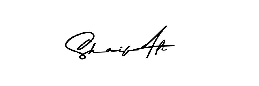 How to make Shaif Ali signature? Asem Kandis PERSONAL USE is a professional autograph style. Create handwritten signature for Shaif Ali name. Shaif Ali signature style 9 images and pictures png