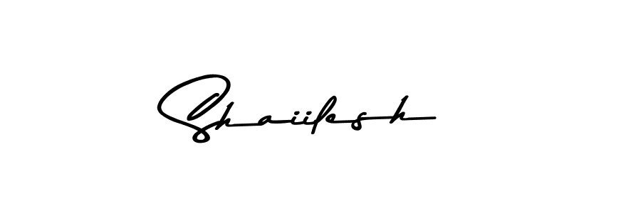 Create a beautiful signature design for name Shaiilesh. With this signature (Asem Kandis PERSONAL USE) fonts, you can make a handwritten signature for free. Shaiilesh signature style 9 images and pictures png