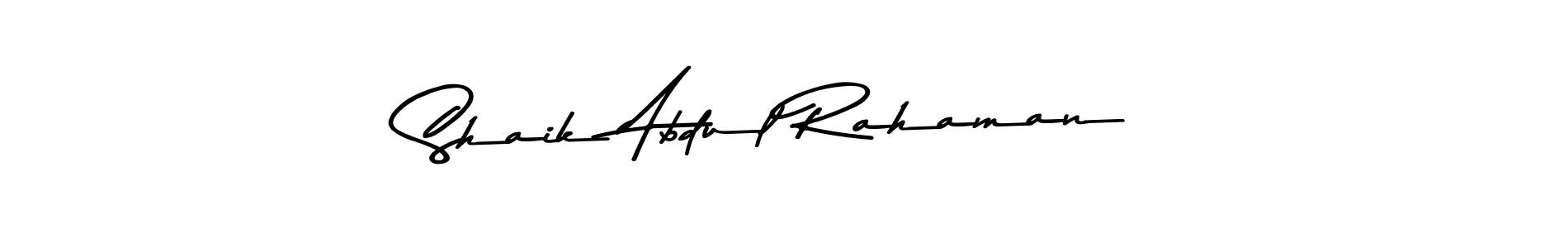 How to make Shaik Abdul Rahaman signature? Asem Kandis PERSONAL USE is a professional autograph style. Create handwritten signature for Shaik Abdul Rahaman name. Shaik Abdul Rahaman signature style 9 images and pictures png