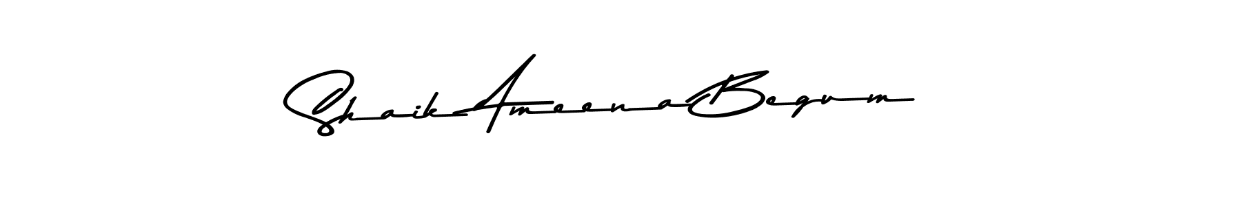 It looks lik you need a new signature style for name Shaik Ameena Begum. Design unique handwritten (Asem Kandis PERSONAL USE) signature with our free signature maker in just a few clicks. Shaik Ameena Begum signature style 9 images and pictures png
