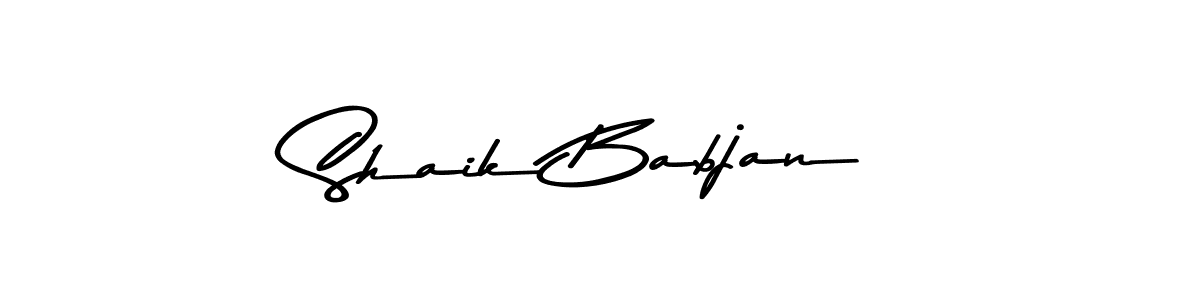 You can use this online signature creator to create a handwritten signature for the name Shaik Babjan. This is the best online autograph maker. Shaik Babjan signature style 9 images and pictures png