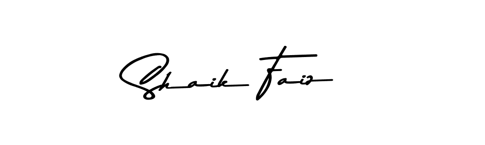 How to make Shaik Faiz signature? Asem Kandis PERSONAL USE is a professional autograph style. Create handwritten signature for Shaik Faiz name. Shaik Faiz signature style 9 images and pictures png