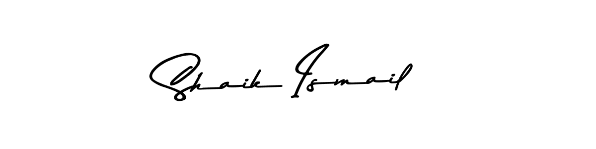 Make a beautiful signature design for name Shaik Ismail. Use this online signature maker to create a handwritten signature for free. Shaik Ismail signature style 9 images and pictures png