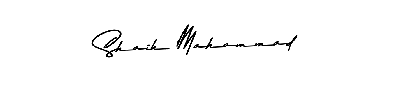 Also we have Shaik Mahammad name is the best signature style. Create professional handwritten signature collection using Asem Kandis PERSONAL USE autograph style. Shaik Mahammad signature style 9 images and pictures png