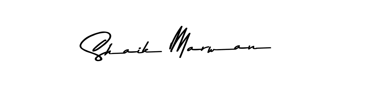 Design your own signature with our free online signature maker. With this signature software, you can create a handwritten (Asem Kandis PERSONAL USE) signature for name Shaik Marwan. Shaik Marwan signature style 9 images and pictures png