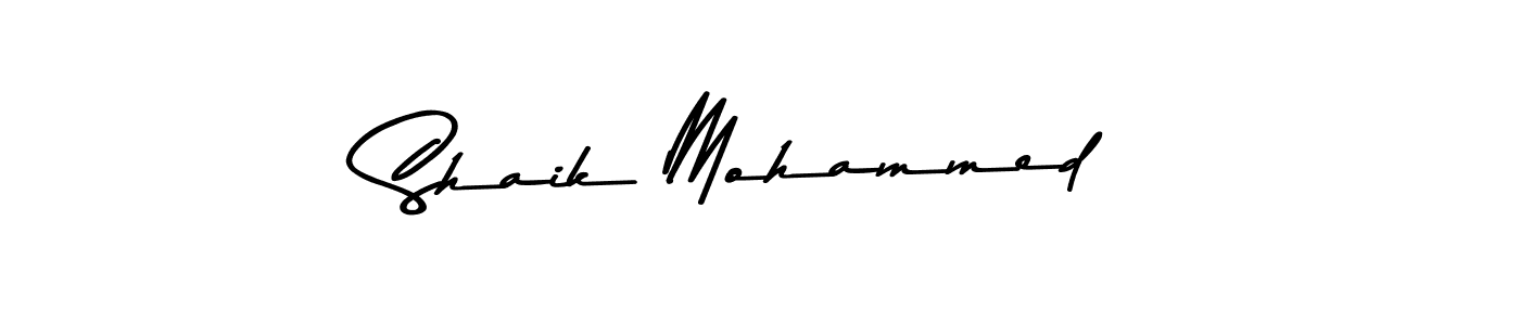 Also we have Shaik Mohammed name is the best signature style. Create professional handwritten signature collection using Asem Kandis PERSONAL USE autograph style. Shaik Mohammed signature style 9 images and pictures png