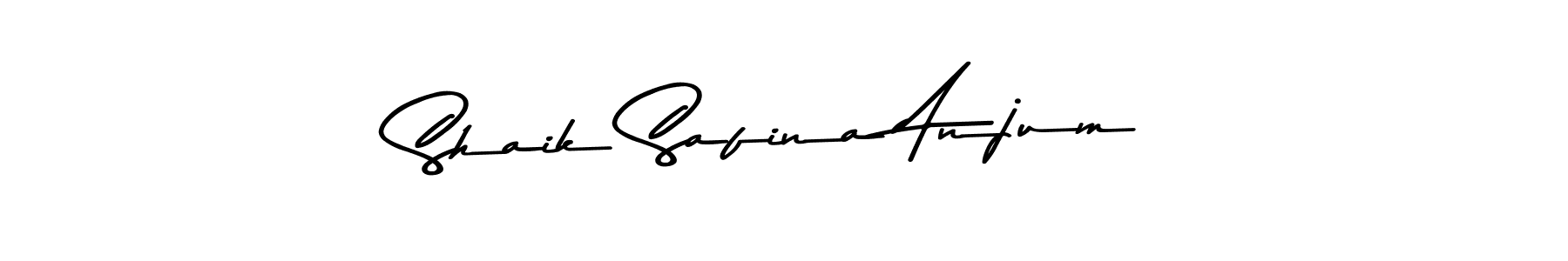 Make a beautiful signature design for name Shaik Safina Anjum. With this signature (Asem Kandis PERSONAL USE) style, you can create a handwritten signature for free. Shaik Safina Anjum signature style 9 images and pictures png
