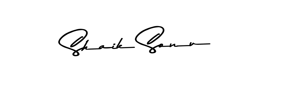 You should practise on your own different ways (Asem Kandis PERSONAL USE) to write your name (Shaik Sonu) in signature. don't let someone else do it for you. Shaik Sonu signature style 9 images and pictures png