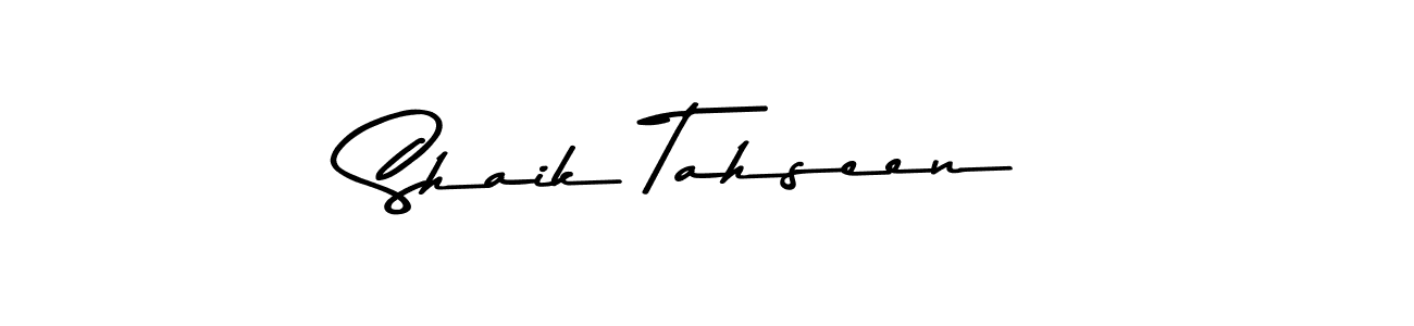 Make a beautiful signature design for name Shaik Tahseen. With this signature (Asem Kandis PERSONAL USE) style, you can create a handwritten signature for free. Shaik Tahseen signature style 9 images and pictures png