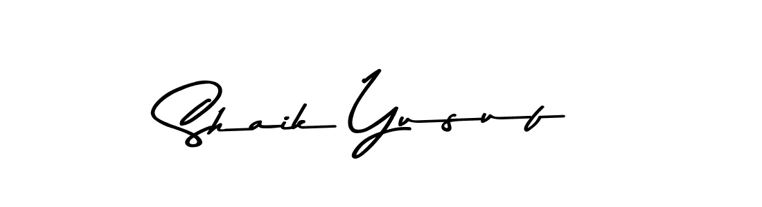 You should practise on your own different ways (Asem Kandis PERSONAL USE) to write your name (Shaik Yusuf) in signature. don't let someone else do it for you. Shaik Yusuf signature style 9 images and pictures png