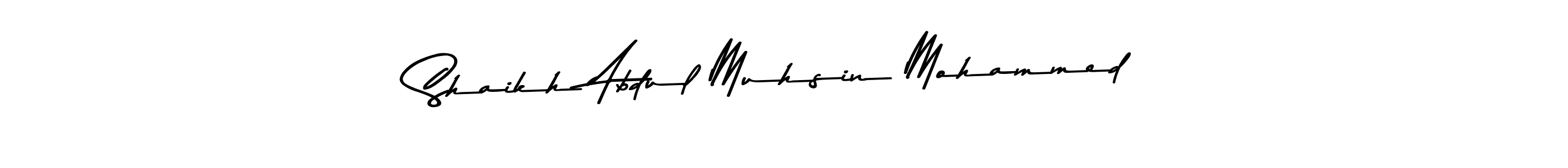 How to Draw Shaikh Abdul Muhsin Mohammed signature style? Asem Kandis PERSONAL USE is a latest design signature styles for name Shaikh Abdul Muhsin Mohammed. Shaikh Abdul Muhsin Mohammed signature style 9 images and pictures png