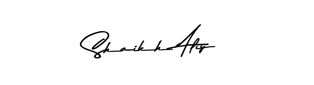 It looks lik you need a new signature style for name Shaikh Aliy. Design unique handwritten (Asem Kandis PERSONAL USE) signature with our free signature maker in just a few clicks. Shaikh Aliy signature style 9 images and pictures png