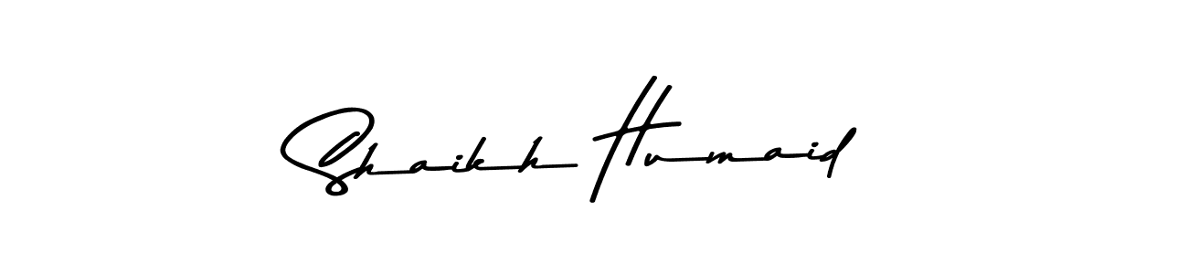 It looks lik you need a new signature style for name Shaikh Humaid. Design unique handwritten (Asem Kandis PERSONAL USE) signature with our free signature maker in just a few clicks. Shaikh Humaid signature style 9 images and pictures png