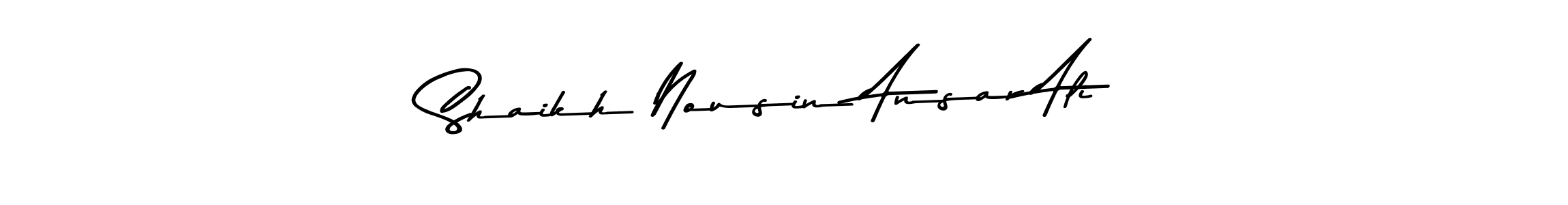 Asem Kandis PERSONAL USE is a professional signature style that is perfect for those who want to add a touch of class to their signature. It is also a great choice for those who want to make their signature more unique. Get Shaikh Nousin Ansar Ali name to fancy signature for free. Shaikh Nousin Ansar Ali signature style 9 images and pictures png