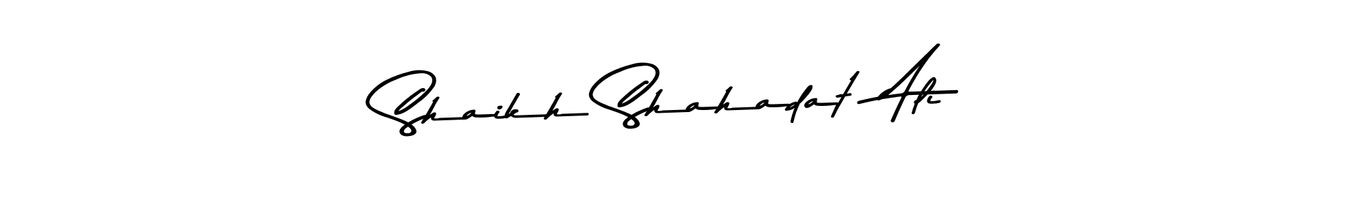 You should practise on your own different ways (Asem Kandis PERSONAL USE) to write your name (Shaikh Shahadat  Ali) in signature. don't let someone else do it for you. Shaikh Shahadat  Ali signature style 9 images and pictures png