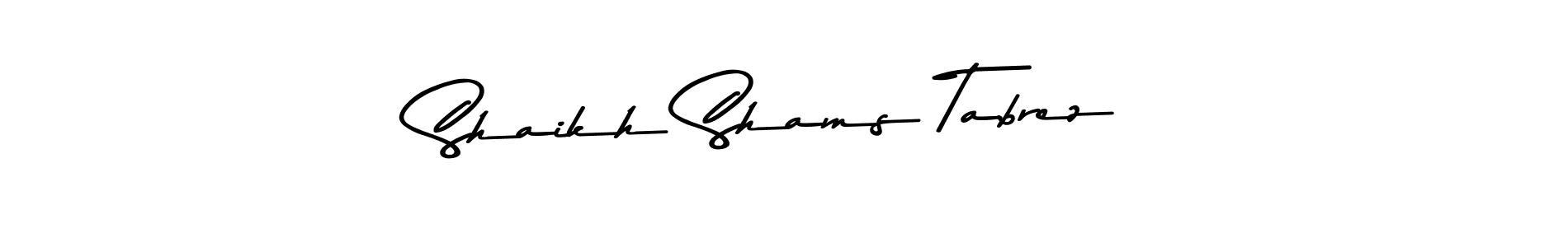 Here are the top 10 professional signature styles for the name Shaikh Shams Tabrez. These are the best autograph styles you can use for your name. Shaikh Shams Tabrez signature style 9 images and pictures png