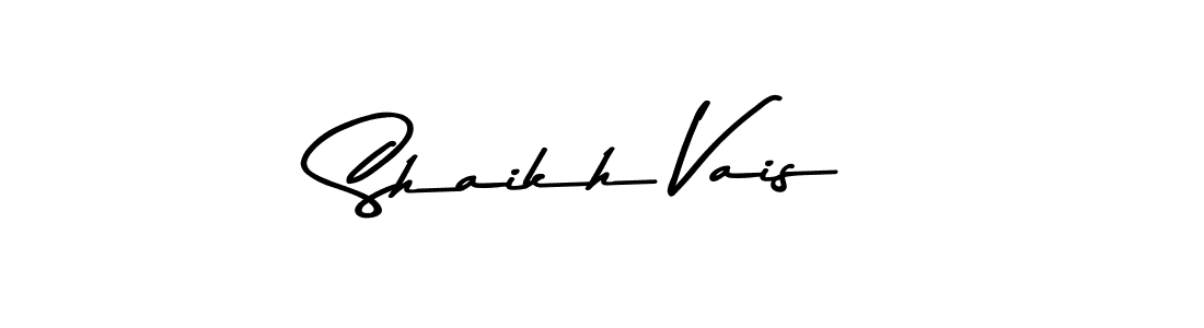 Also You can easily find your signature by using the search form. We will create Shaikh Vais name handwritten signature images for you free of cost using Asem Kandis PERSONAL USE sign style. Shaikh Vais signature style 9 images and pictures png