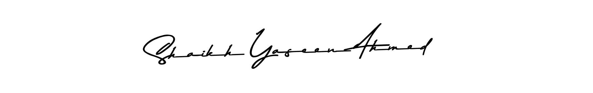 Here are the top 10 professional signature styles for the name Shaikh Yaseen Ahmed. These are the best autograph styles you can use for your name. Shaikh Yaseen Ahmed signature style 9 images and pictures png