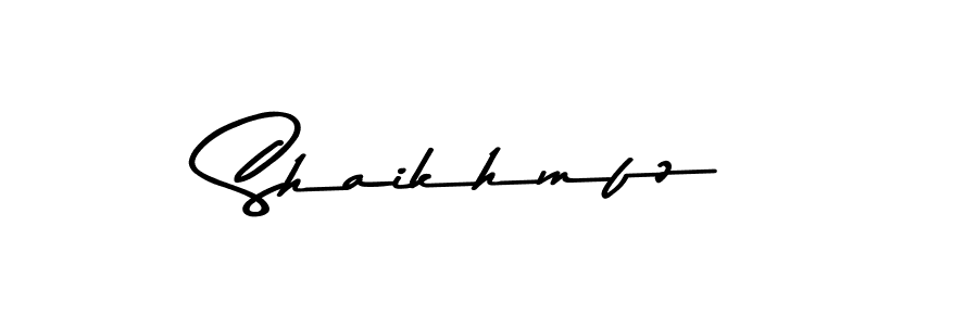 How to make Shaikhmfz signature? Asem Kandis PERSONAL USE is a professional autograph style. Create handwritten signature for Shaikhmfz name. Shaikhmfz signature style 9 images and pictures png