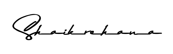 Stand out with a creative autograph for Shaikrehana. The Asem Kandis PERSONAL USE styling blends modern aesthetics with classic signature flourishes. Shaikrehana signature style 9 images and pictures png