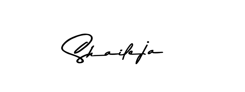 Design your own signature with our free online signature maker. With this signature software, you can create a handwritten (Asem Kandis PERSONAL USE) signature for name Shaileja. Shaileja signature style 9 images and pictures png