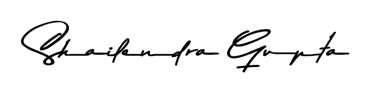 Also You can easily find your signature by using the search form. We will create Shailendra Gupta name handwritten signature images for you free of cost using Asem Kandis PERSONAL USE sign style. Shailendra Gupta signature style 9 images and pictures png