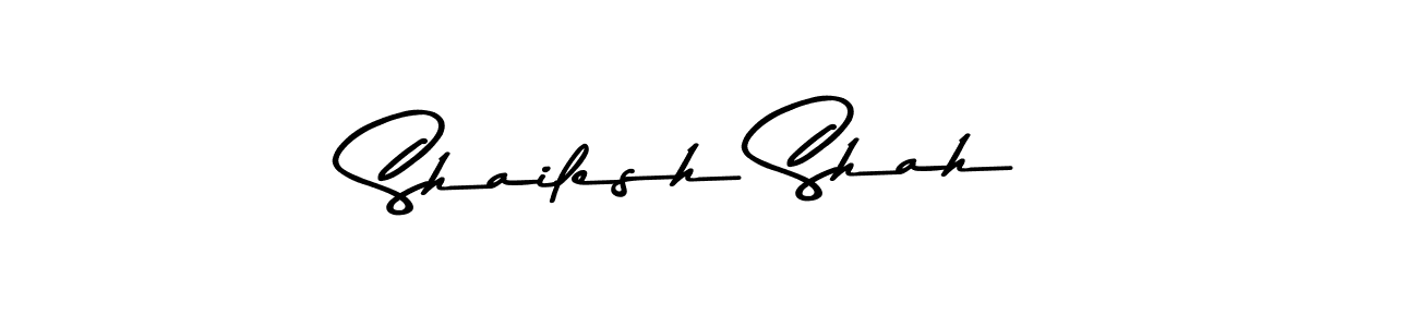 Use a signature maker to create a handwritten signature online. With this signature software, you can design (Asem Kandis PERSONAL USE) your own signature for name Shailesh Shah. Shailesh Shah signature style 9 images and pictures png