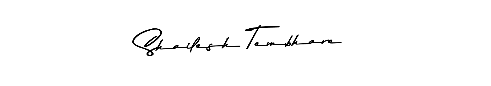 Make a beautiful signature design for name Shailesh Tembhare. Use this online signature maker to create a handwritten signature for free. Shailesh Tembhare signature style 9 images and pictures png