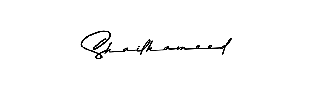 Similarly Asem Kandis PERSONAL USE is the best handwritten signature design. Signature creator online .You can use it as an online autograph creator for name Shailhameed. Shailhameed signature style 9 images and pictures png