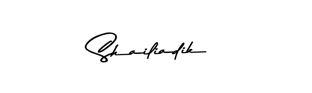 Similarly Asem Kandis PERSONAL USE is the best handwritten signature design. Signature creator online .You can use it as an online autograph creator for name Shailiadik. Shailiadik signature style 9 images and pictures png