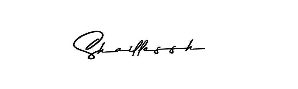 How to make Shaillessh signature? Asem Kandis PERSONAL USE is a professional autograph style. Create handwritten signature for Shaillessh name. Shaillessh signature style 9 images and pictures png