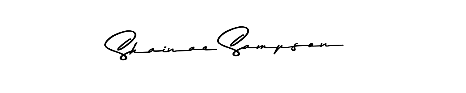 Shainae Sampson stylish signature style. Best Handwritten Sign (Asem Kandis PERSONAL USE) for my name. Handwritten Signature Collection Ideas for my name Shainae Sampson. Shainae Sampson signature style 9 images and pictures png