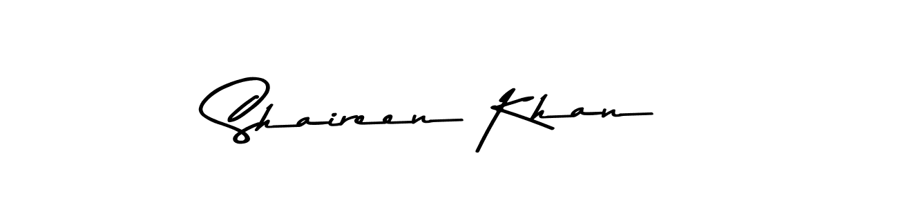 How to make Shaireen Khan signature? Asem Kandis PERSONAL USE is a professional autograph style. Create handwritten signature for Shaireen Khan name. Shaireen Khan signature style 9 images and pictures png