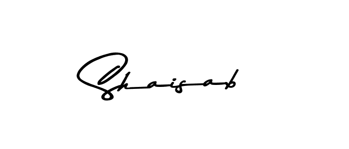 How to make Shaisab signature? Asem Kandis PERSONAL USE is a professional autograph style. Create handwritten signature for Shaisab name. Shaisab signature style 9 images and pictures png