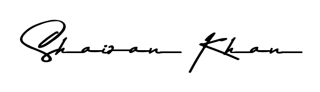 Get inspired by this graceful Asem Kandis PERSONAL USE signature style for name Shaizan Khan. Smooth loops and balanced proportions for everyday use. Shaizan Khan signature style 9 images and pictures png