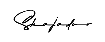 Master the art of signing with Shajadur written in fluent Asem Kandis PERSONAL USE script. A great template to practice and refine your handwriting. Shajadur signature style 9 images and pictures png