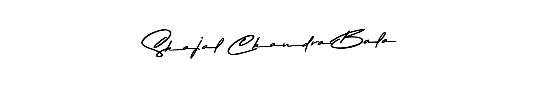 How to make Shajal Chandra Bala name signature. Use Asem Kandis PERSONAL USE style for creating short signs online. This is the latest handwritten sign. Shajal Chandra Bala signature style 9 images and pictures png