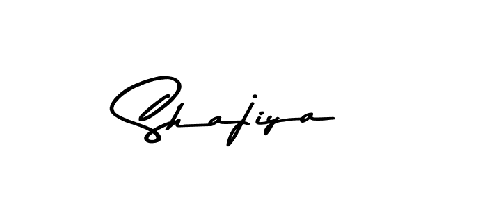 Design your own signature with our free online signature maker. With this signature software, you can create a handwritten (Asem Kandis PERSONAL USE) signature for name Shajiya. Shajiya signature style 9 images and pictures png