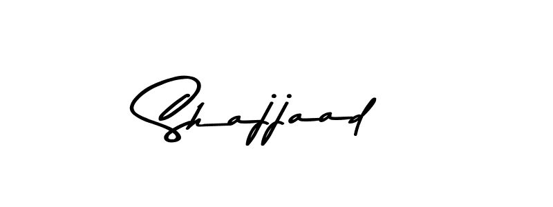 Make a beautiful signature design for name Shajjaad. With this signature (Asem Kandis PERSONAL USE) style, you can create a handwritten signature for free. Shajjaad signature style 9 images and pictures png
