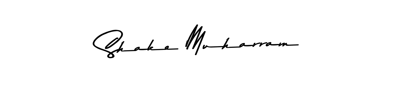 Similarly Asem Kandis PERSONAL USE is the best handwritten signature design. Signature creator online .You can use it as an online autograph creator for name Shake Muharram. Shake Muharram signature style 9 images and pictures png