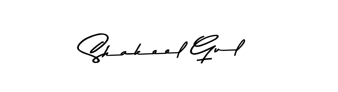 Also You can easily find your signature by using the search form. We will create Shakeel Gul name handwritten signature images for you free of cost using Asem Kandis PERSONAL USE sign style. Shakeel Gul signature style 9 images and pictures png