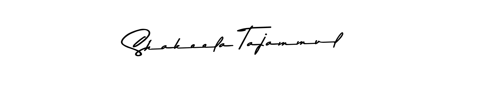 This is the best signature style for the Shakeela Tajammul name. Also you like these signature font (Asem Kandis PERSONAL USE). Mix name signature. Shakeela Tajammul signature style 9 images and pictures png