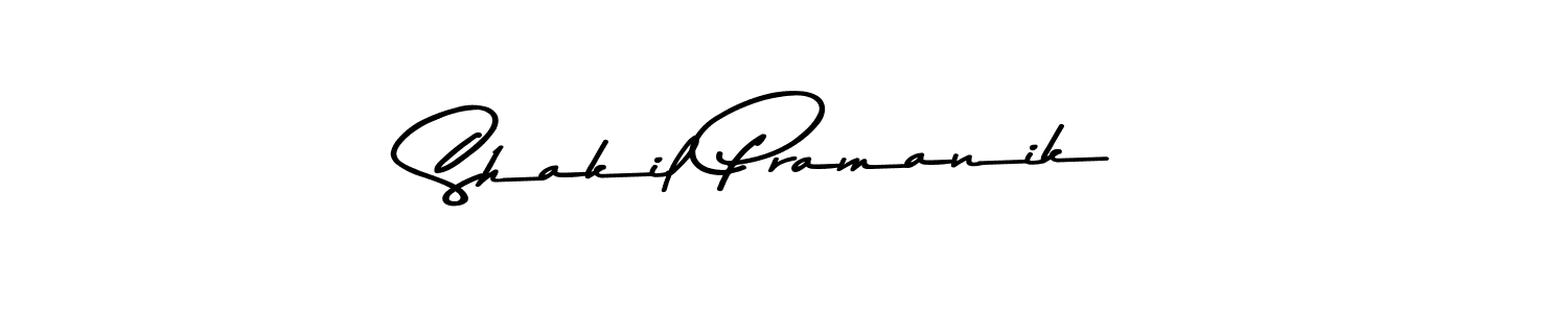 Use a signature maker to create a handwritten signature online. With this signature software, you can design (Asem Kandis PERSONAL USE) your own signature for name Shakil Pramanik. Shakil Pramanik signature style 9 images and pictures png