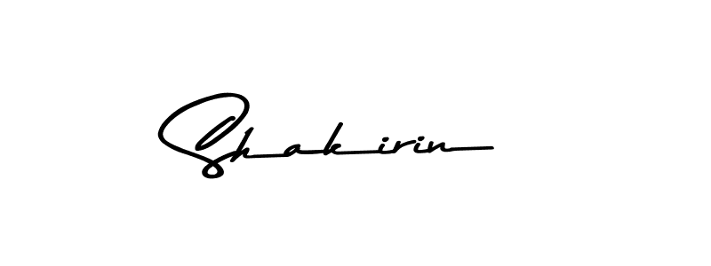 How to make Shakirin signature? Asem Kandis PERSONAL USE is a professional autograph style. Create handwritten signature for Shakirin name. Shakirin signature style 9 images and pictures png