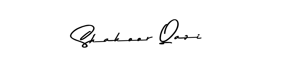 Shakoor Qazi stylish signature style. Best Handwritten Sign (Asem Kandis PERSONAL USE) for my name. Handwritten Signature Collection Ideas for my name Shakoor Qazi. Shakoor Qazi signature style 9 images and pictures png
