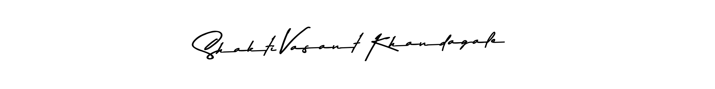 Use a signature maker to create a handwritten signature online. With this signature software, you can design (Asem Kandis PERSONAL USE) your own signature for name Shakti Vasant Khandagale. Shakti Vasant Khandagale signature style 9 images and pictures png